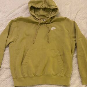 Nike yellow Hoodie
